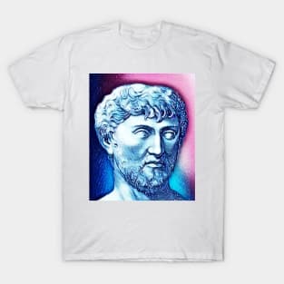 Lucretius Snowy Portrait | Lucretius Artwork 11 T-Shirt